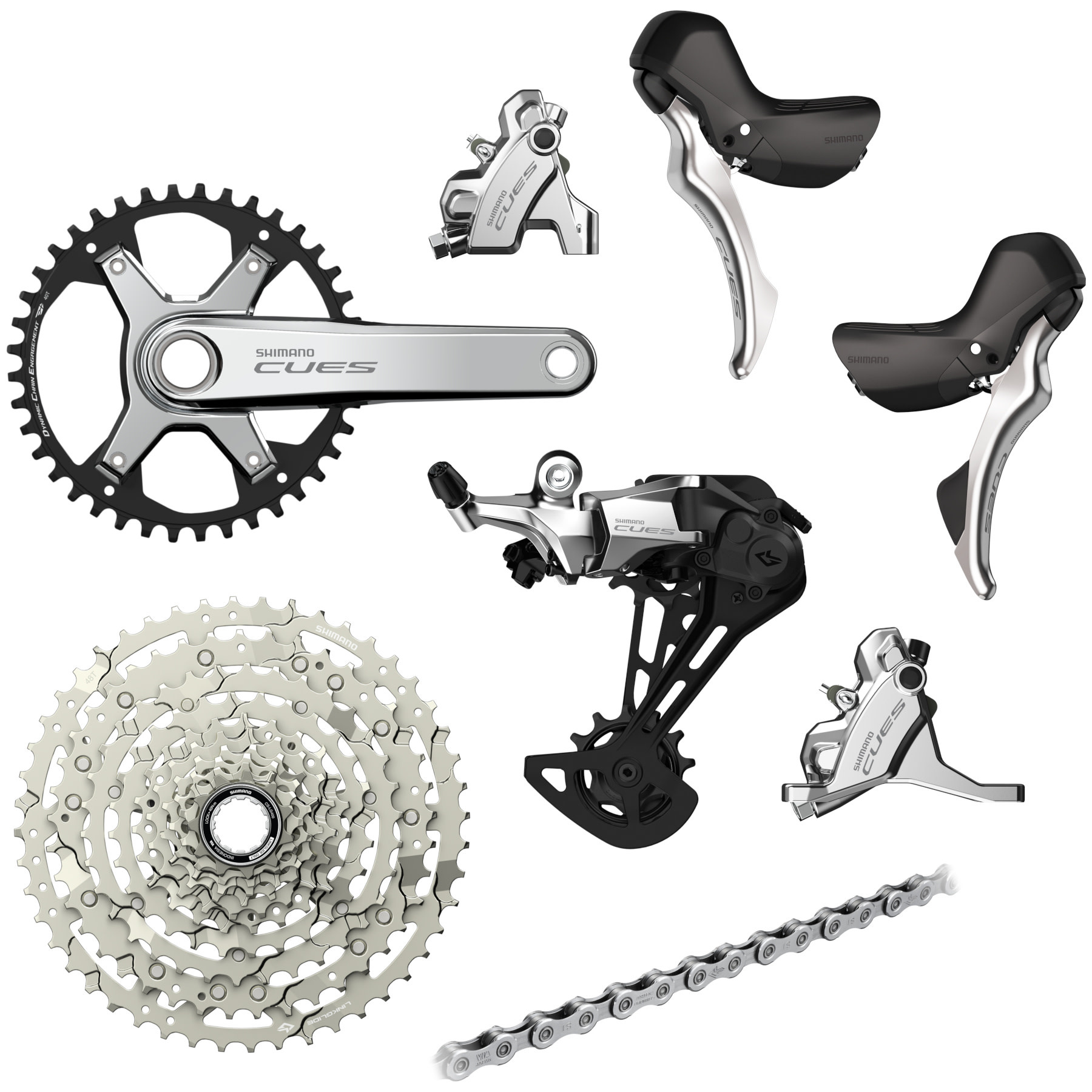 SHIMANO SHIMANO CUES 6000 SILVER EDITION GROUPSET