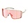ULAC OTAKU HALF SUNGLASSES WHITE / RED PHOTOCHOMATIC