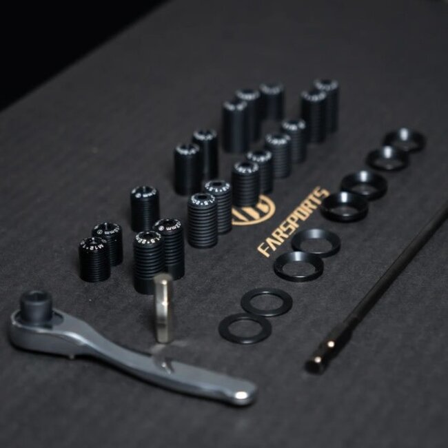 FARSPORTS CABON THROUGH AXLE KIT