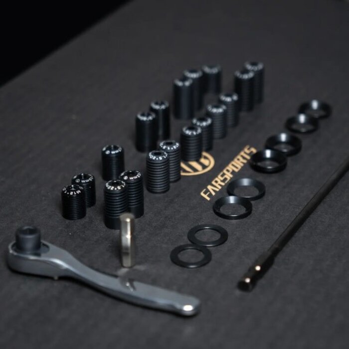 FARSPORTS FARSPORTS CABON THROUGH AXLE KIT