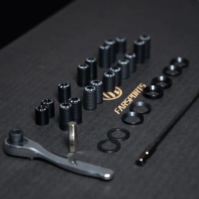 FARSPORTS FARSPORTS CABON THROUGH AXLE KIT