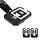 REDSHIFT MOUSETRAP PEDAL ADAPTERS BLACK