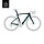 PINARELLO DOGMA F FRAME OBSIDIAN EMERALD 53CM