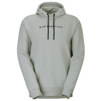 SCOTT SCOTT NO SHORTCUTS LONG SLEEVE HOODIE SPACE GREY