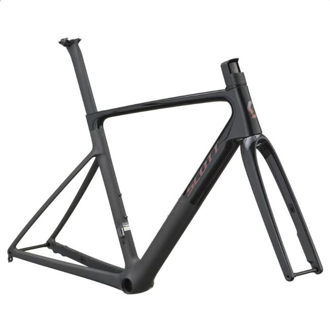SCOTT ADDICT RC ULTIMATE FRAME PIANO BLACK / CARBON BLACK