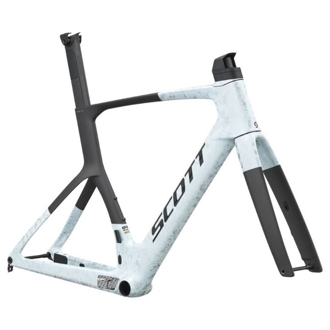SCOTT FOIL RC PRO FRAME RUSH WHITE / CARBON BLACK