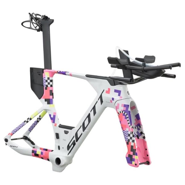 SCOTT PLASMA RC FRAME BELUGA GREY / SACHET PINK