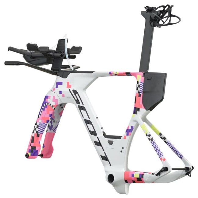 SCOTT PLASMA RC FRAME BELUGA GREY / SACHET PINK