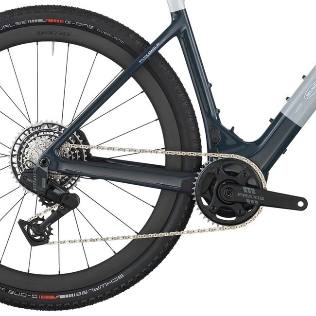 SCOTT SOLACE GRAVEL 20 SQUID BLUE / BELUGA GREY
