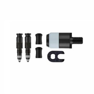 SCHWALBE CLICK VALVE CONVERSION KIT PRESTA WITH PUMP HEAD ADAPTER