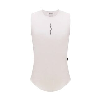 SANTINI SANTINI DELTA POLARTECH MENS BASE LAYER SLEEVELESS WHITE