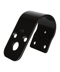 50mm Wrap Around Bull Bar Bracket- Black
