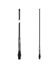 GME 1.04 metre Colinear Antenna - Medium Barrel Spring - Black (6.6dBi Gain)