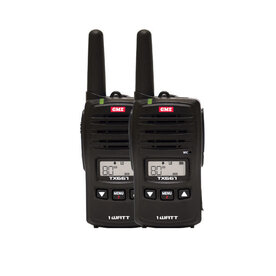 1 Watt UHF CB Handheld - Twin Pack