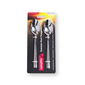 STAINLESS STEEL TEASPOONS 4PK
