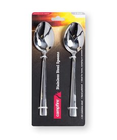 STAINLESS STEEL SPOONS 4PK