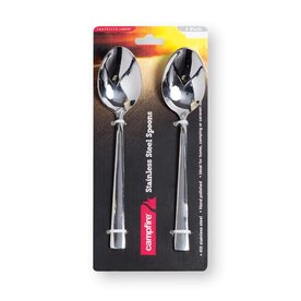 STAINLESS STEEL SPOONS 4PK