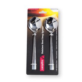 STAINLESS STEEL SOUP SPOON 4PK