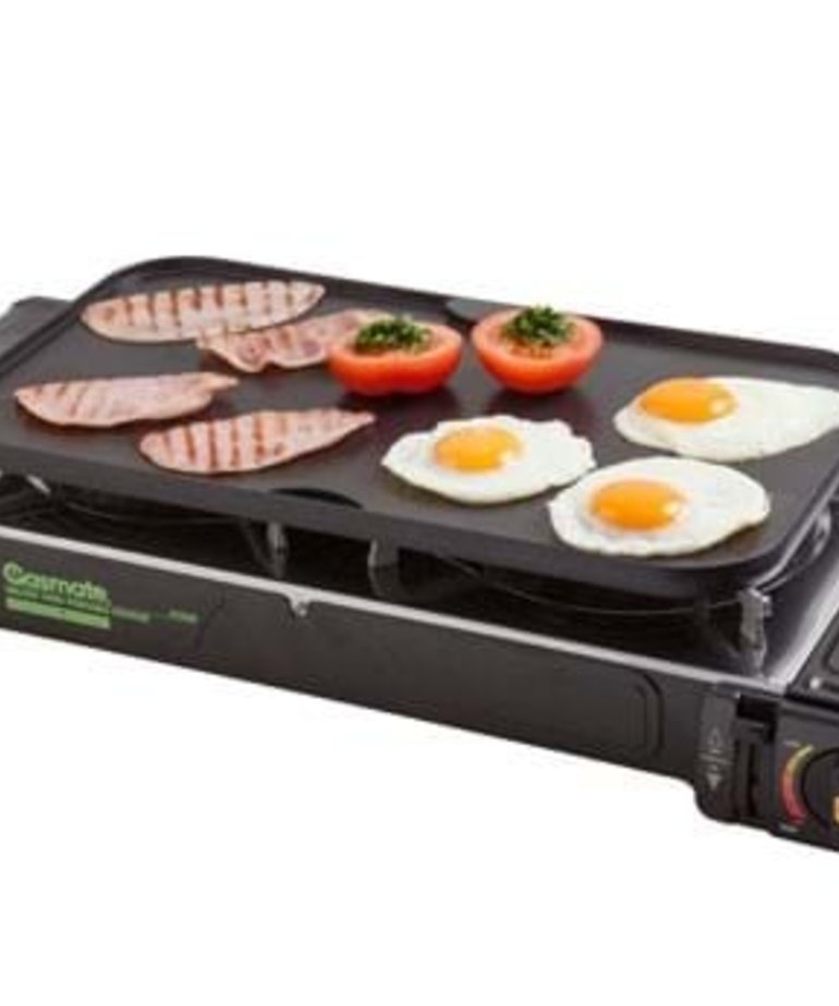 Gasmate Double Burner Deluxe Grill Plate