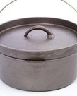 Cast Iron 4.5 Quart Camp Oven with Lipped Lid