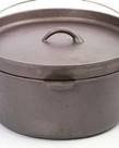 Cast Iron Camp Oven with Lipped Lid - 12QT