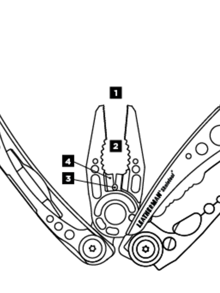 Leatherman ‘Skeletool’ Multi-tool & Nylon Sheath