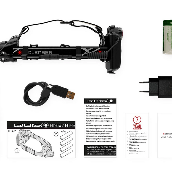 LED Lenser H14R.2 Rechargeable Headlamp