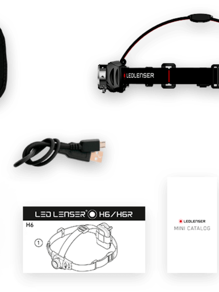 LED Lenser H6R Rechargeable Headlamp