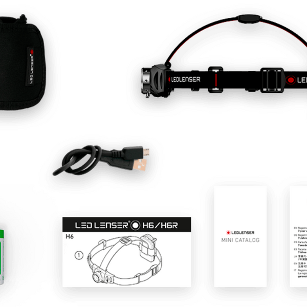 LED Lenser H6R Rechargeable Headlamp