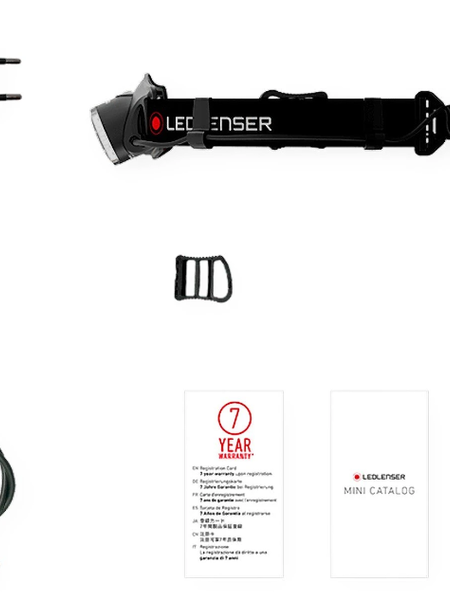 LED Lenser H7R.2 Rechargeable Headlamp