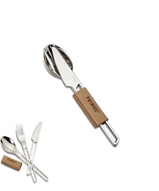 Campfire Cutlery Set - Stainless Campfire Cutlery Set - Stainless