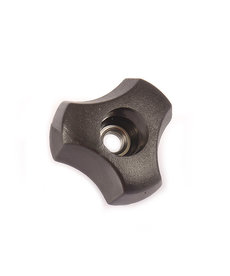 M6 Plastic Knob Nut (Stainless Steel Nut) (2 Pack)