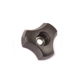 M6 Plastic Knob Nut (Stainless Steel Nut) (2 Pack)