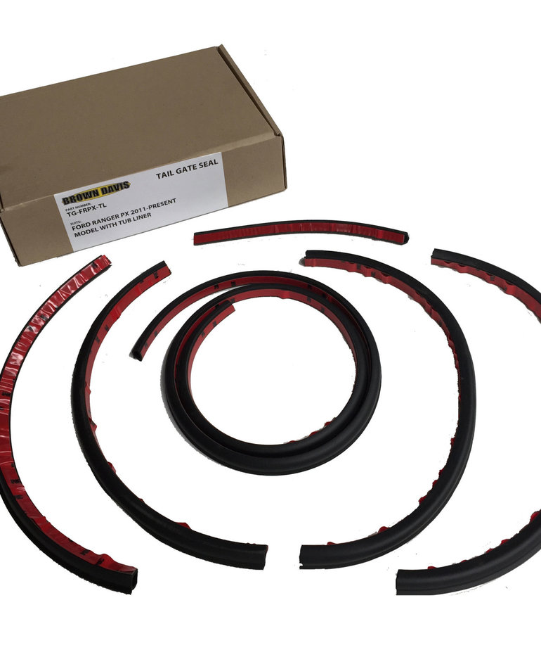 Brown Davis Brown Davis Tail Gate Dust Seal - suit FORD RANGER - PX 2011-PRESENT - MODELS WITH NO TUB LINER