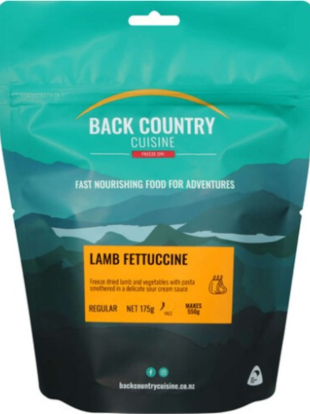 Back Country Cuisine Lamb Fettuccine