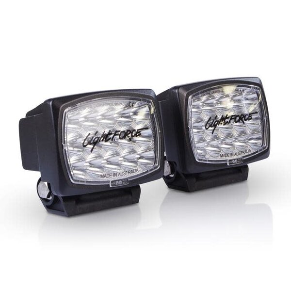 Lightforce Striker LED Twin Pack w/harness