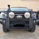 Lightforce Genesis 210mm LED Driving Light - Pair w/harness