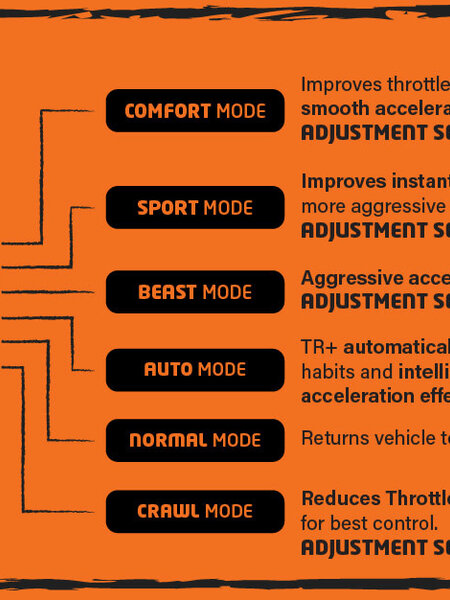 TR+ THROTTLE CONTROLLER HOLDEN / NISSAN
