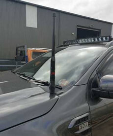 Bonnet Mount Antenna Bracket - Suit PX Ranger - Passenger Side