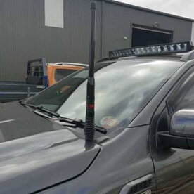 Bonnet Mount Antenna Bracket - Suit PX Ranger - Passenger Side