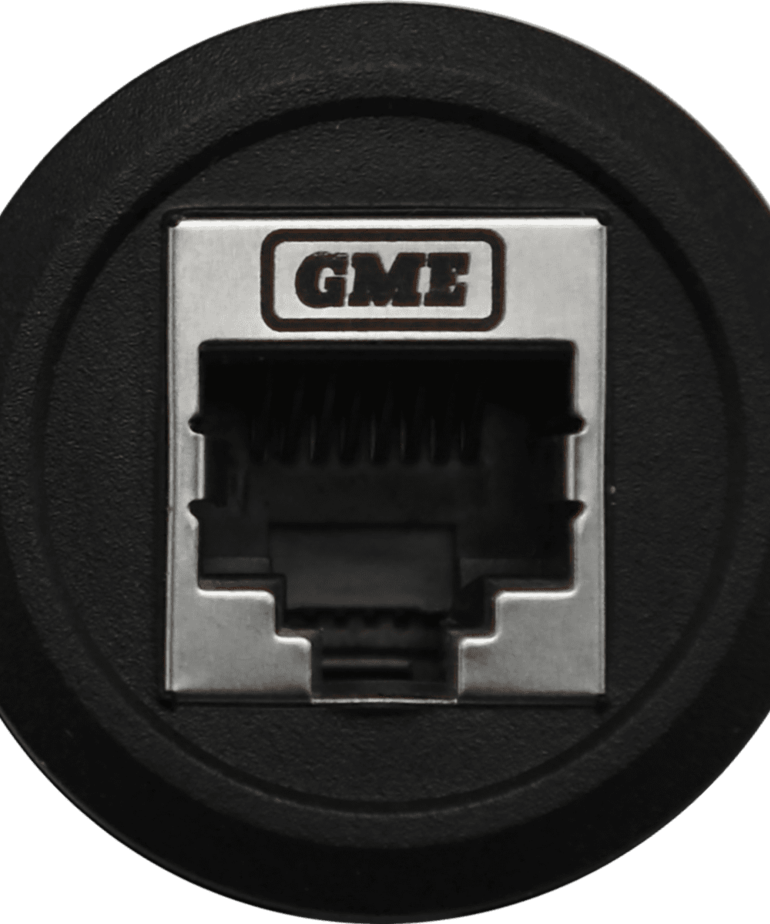GME RJ45 Pass-Through Adaptor - Universal Round
