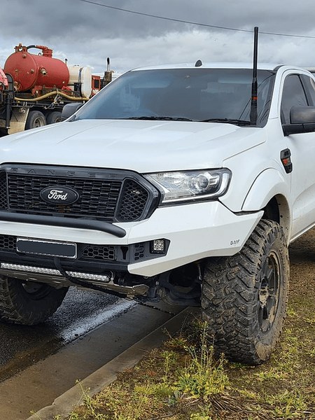 GMF 4x4 Bonnet Mount Antenna Bracket - Suit PX Ranger - Drivers Side