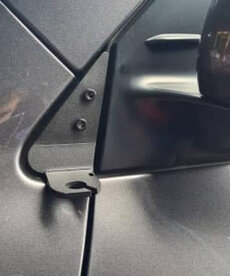 Mirror Mounted Antenna Bracket - Suit 200 Series LandCruiser 2016+ - Passenger Side