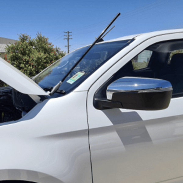 GMF 4x4 Bonnet Mount Antenna Bracket - Suit Isuzu D-Max 2021+ / MU-X 2022+ - Passenger Side
