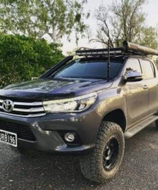 Bonnet Mount Antenna Bracket - Suit N80 Hilux 2015+ - Pass Side