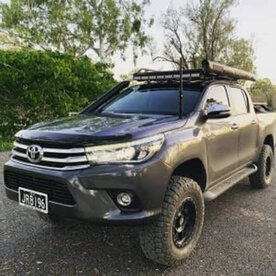 Bonnet Mount Antenna Bracket - Suit N80 Hilux 2015+ - Pass Side