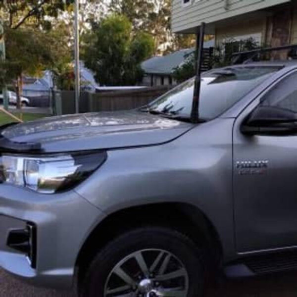 GMF 4x4 Bonnet Mount Antenna Bracket - Suit N80 Hilux 2015+ Passenger Side