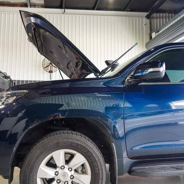 GMF 4x4 Bonnet Mount Antenna Bracket - Suit Toyota Prado 150 2019+ Passenger Side