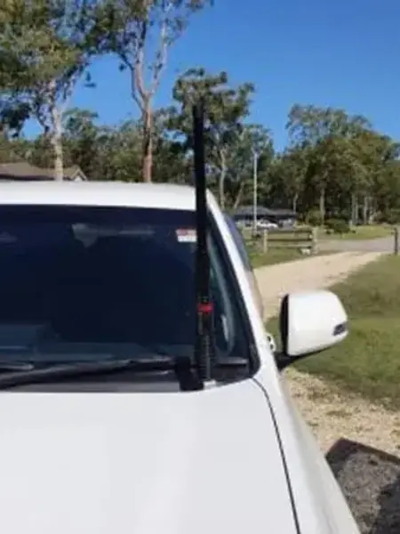 GMF 4x4 Bonnet Mount Antenna Bracket - Suit Holden Colorado 2012+ and TrailBlazer 2016-20