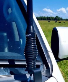 Bonnet Mount Antenna Bracket - Suit - LandCruiser 200 Series 2007-2015 - Passenger Side